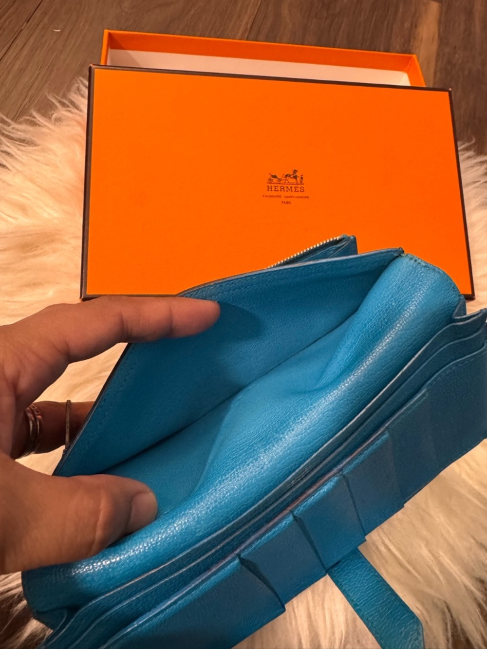 Hermès Epsom Bearn Wallet - Picture 7 of 15